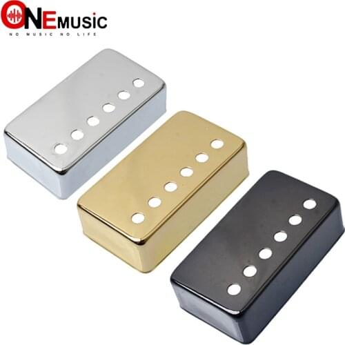 10pcs Brass 70*39mm Pickup Covers /Lid/Shell/Top For Electric Guitar / Metal Guitar Humbucker Covers Black/Gold/Chrome