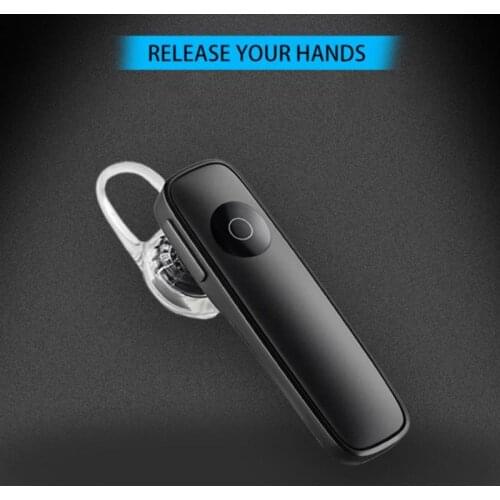 Mini bluetooth headset stereo bass bluetooth headset handsfree wireless earloop with microphone for all smart phones