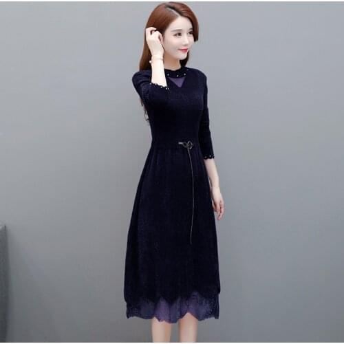 Moeroshe Fashionable Knitted Dresses