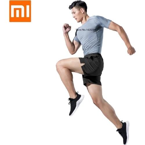 Youpin Men Casual Breathable Quick-drying Sports Shorts Reflective Loose Beach Jogger sporting Shorts