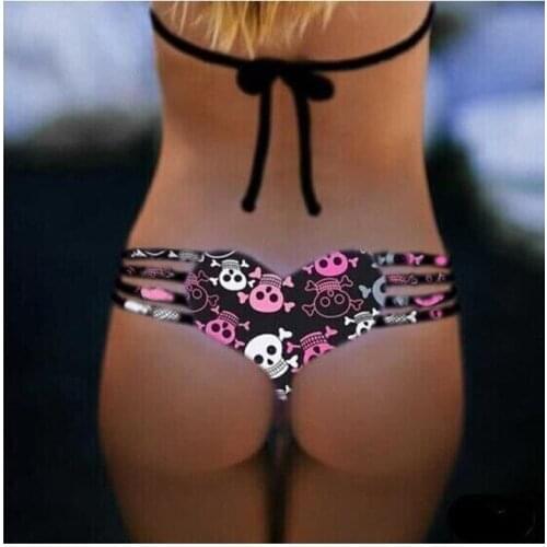 Summer new 7-color sexy lingerie hot elastic stretch underwear women thongs and g string panties micro-Bikini shorts ST30