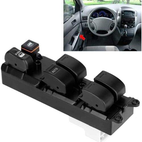 Electric Power Master Window Control Switch Panel for Toyota RAV4 Camry Sienna Corolla 84820AA070 84820AE012 84820-12480