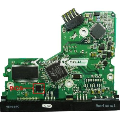 HDD PCB logic board 2060-701520-000 REV P1 for WD 3.5 SATA hard drive repair data recovery