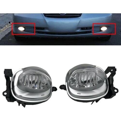 Front Left and Right Car Front Driving Fog Light Lamp Clear For Lexus Es350 2007-2009