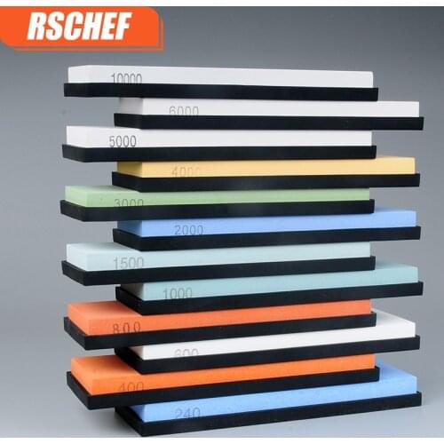 240 600 1500 4000 6000 grit professional knife sharpener sharpening for a knife stone whetstone honing oilstone water oil stones