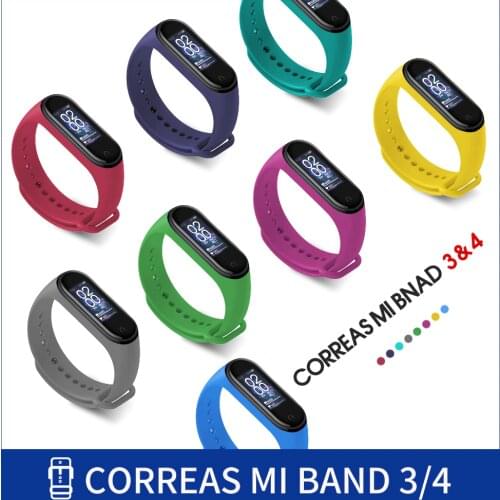 Strap for Xiaomi Mi Band 4 3 Replacement Wrist Straps Bracelets Silicone Watch Band for Xiaomi MI Wristband Strap Accessories
