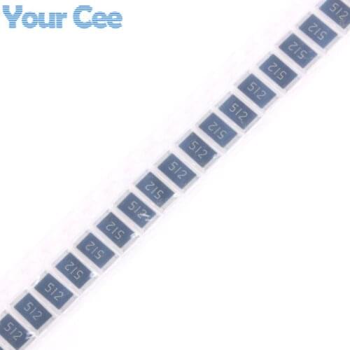 50 pcs SMD Chip Resistor 2512 1W 5.1K ohm 5.1KR 512 5% Resistor Passive Component