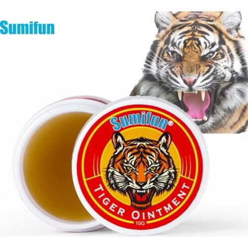 Sumifun 100% Original Tiger Balm Fresh Cream Headache Cooling Oil Dizziness Stuffy Nose Relief Arthritis Muscle Medical Ointment