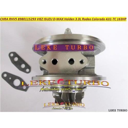 Turbo Cartridge CHRA Core RHV5 VIEZ 8980115294 8980115296 For ISUZU D-MAX For HOLDEN 3.0L CRD Rodeo Colorado 4JJ1T 4JJ1-TC 163HP