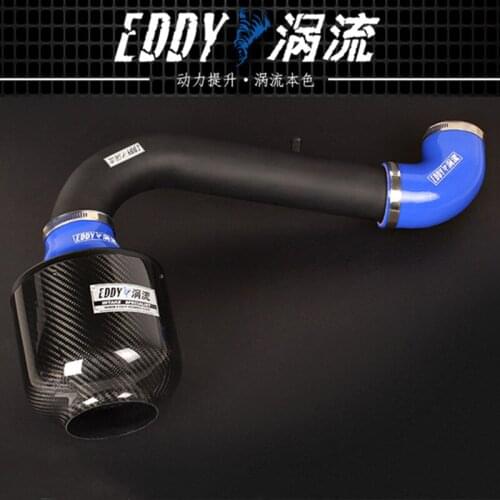 EDDY Intake System Air Intake Pipe & Carbon Fiber Air Filter for Volkswagen Gran Lavida 1.4 1.6 1.4T 2013-2017 Car Engine Parts