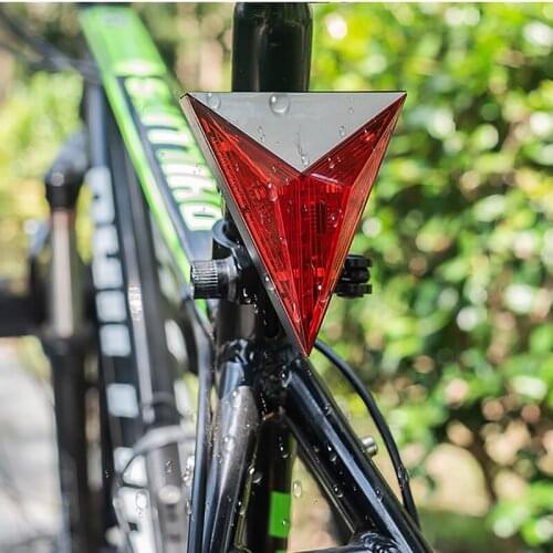 500 Lumens Cycling Bicycle Tail Light LEDX6 Taillight Waterproof Mountain Bike Road Bike Taillights Flashing Bicycle Equipment