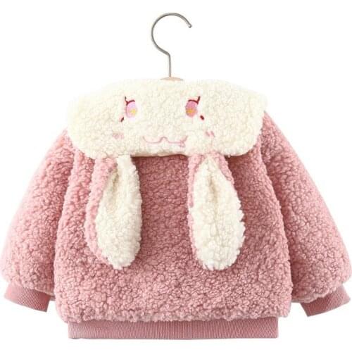 Baby girl winter clothing 2020 baby jacket babys coat girls coat newborn coat cardigan thickened warm toddler clothing 6m-12m