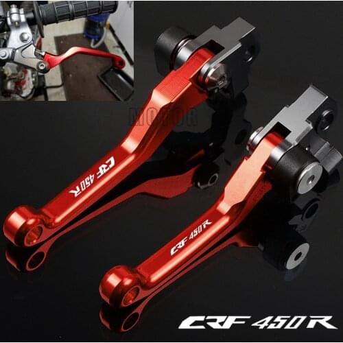 For Honda CRF450R 2002-2019 2018 2017 CRF 450R 450 R CNC Aluminum Motorcycle Dirt Pit Bike Motocross Pivot Brake Clutch Levers