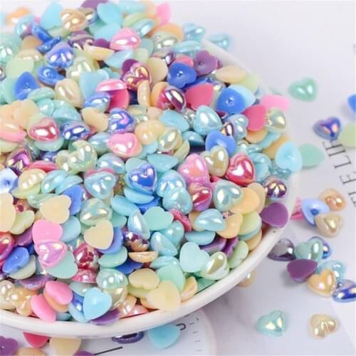 500pcs Decoration Crafts Kawaii Bead Flatback Cameo Cabochon Domed DIY Jewelry Charm Photo Pendant Setting Colorful Jewelry Base