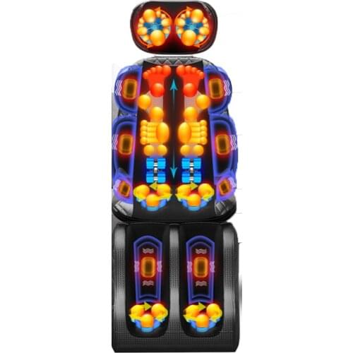 Cervical spine massager neck lumbar back massage chair cushion cushion for leaning on of whole body multi-purpose hot compress