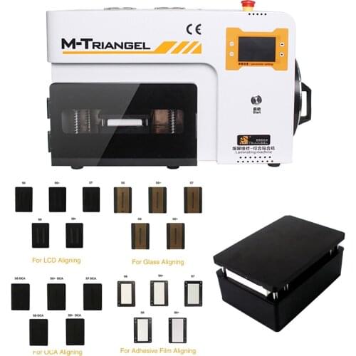 M-Triangel 2 In 1 Vacuum Laminating And Bubble Remover Machine For Flat/Curved Screen Iphone Samsung Edge Touch Screen Repair