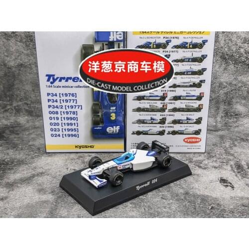 KYOSHO 1/64 Tyrrell 024 #19 Collect die casting alloy F1 RACING trolley model