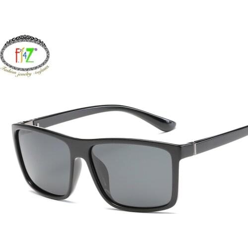 F.J4Z Hot Cool Outdroor Mens Sunglasses For Driving Protection Fashion Unusual Polarized Mens Shades Glasses