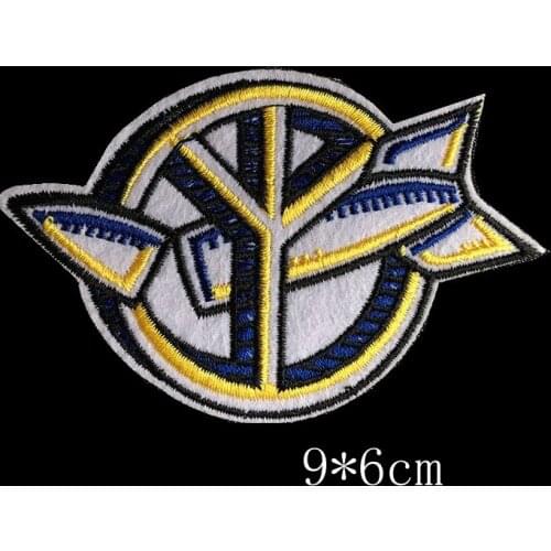 Nobel honor medal Patches Embroidered Patches Iron on Patches for Clothes stickers sew on applique fabric 2018 new 5pcs