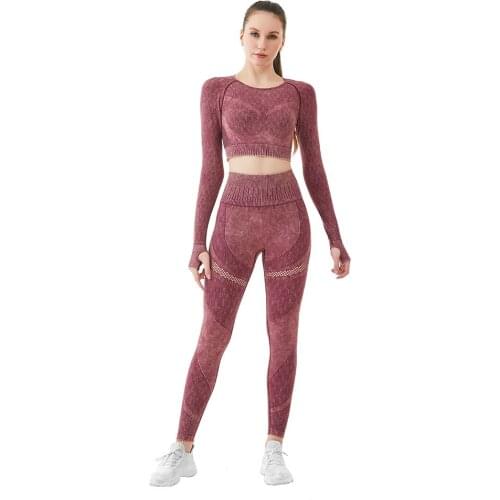 2021 New Women Gym Suit Fitness Set Sports Clothing Women Gym Clothing Yoga Clothing Ropa Deportiva Mujer Yoga Sets Fitness Suit