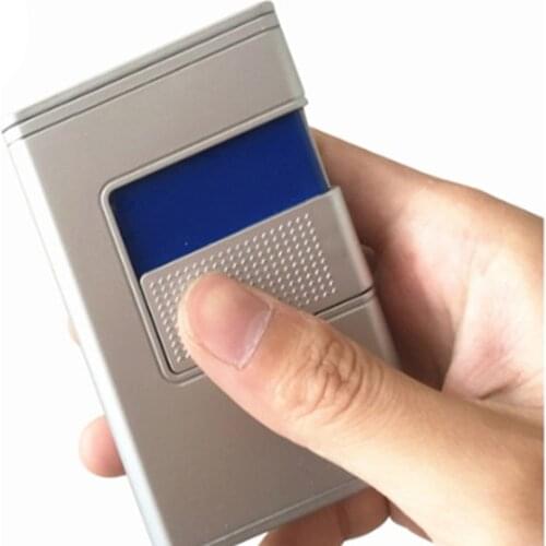 Plastic Cigarette Case, Push to Switch, Cigarette Case Box,14 Capacity, Pocket Holder for Cigarettes