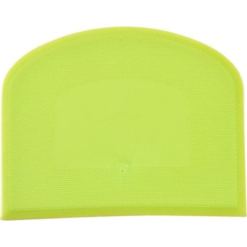 1PC Dough Bowl Scraper Kitchen Gadget Curved Edge Flat Edge Flexible Scraper for Scraping Baking Bread Dough Cake