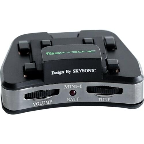 SKYSONIC MINI-1 MINI-2 Guitar Piezo Pickup for Acoustic Guitar and Ukulele No Need Opening Hole