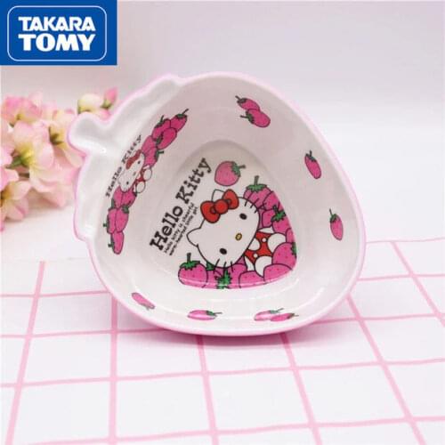 TAKARA TOMY fashion cute cartoon melamine eating small bowl simple creative personality rice bowl baby tableware household