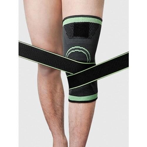 1 Pair Knee Pads Sports Kneepad Pressurized Elastic Knee Pads Knee Support Protector Kneepad Support Fitness Gear Basketball Pad