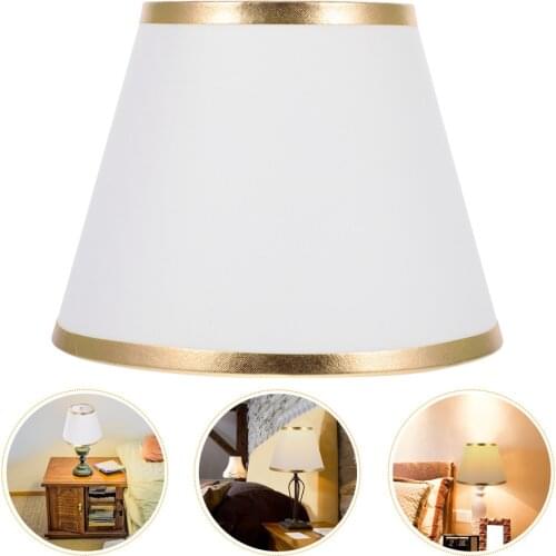 1pc Decorative Cloth Lampshade Chic Light Cover Creative Clip-bulb Light Shade