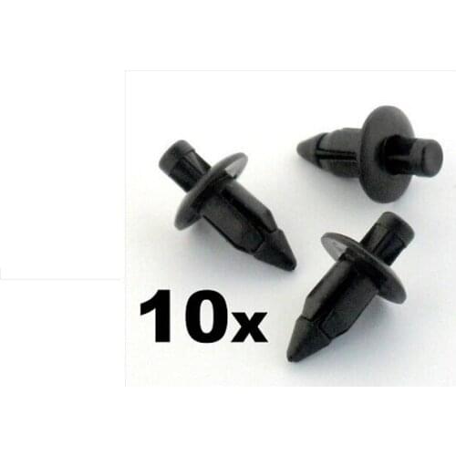 For Clavijas Caneadas Plastico 6mm x 10 para Moto For Honda For Yamaha For Suzuki For Kawasaki