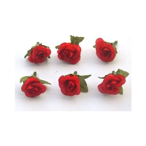A5 Home &wedding decoration silk flowers artificial flowers DIY Simulated Rose Small Reverse Mini Flower Head Flower 2CM