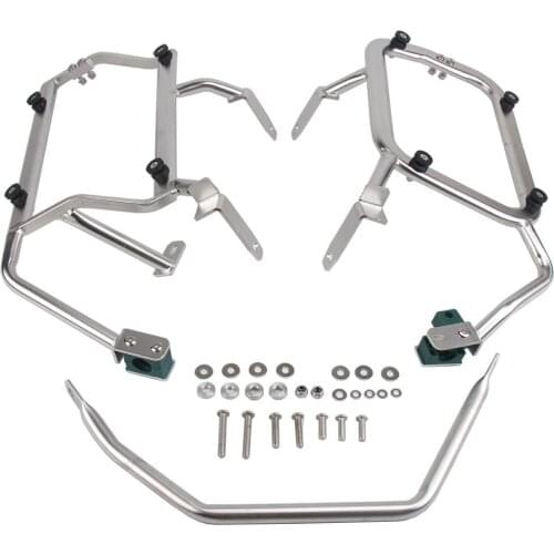 For BMW F750GS F850gs 304 Stainless Steel Side Box Bracket Non-destructive Quick Release Side Box Fixed Side Shelf