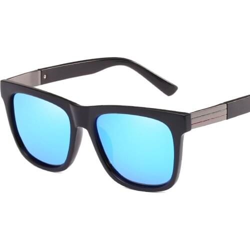 FONDYI Fashion 2020 UV Resistant Square Sunglasses Polarized Top Selling Brand Sun Glasses Shades Mirror Gafas de sol with Case