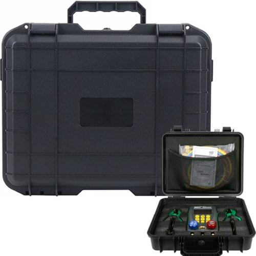 Safety Instrument Tool Box For DY517A Digital Pressure Gauge Toolbox Sealed Tool Case Impact Resistant Suitcase With Sponge