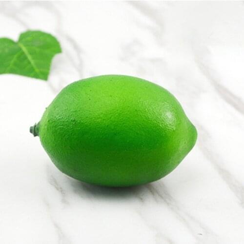 Artificial Lemon Fake Fruit Lifelike Simulation Lemons for Home House Kitchen Party Decoration Props