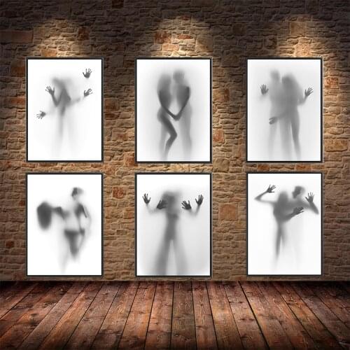 Beautiful Sexy Poster and Prints Creative Canvas Art Paintings Wall Art Canvas Picture for Bathroom Home Decoration Unframed