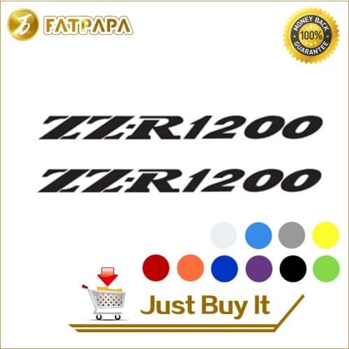 Motorcycle bike Fuel tank Wheels Fairing notebook Luggage helmet MOTO Sticker decals For Kawasaki ZZ-R1200 ZZR 1200