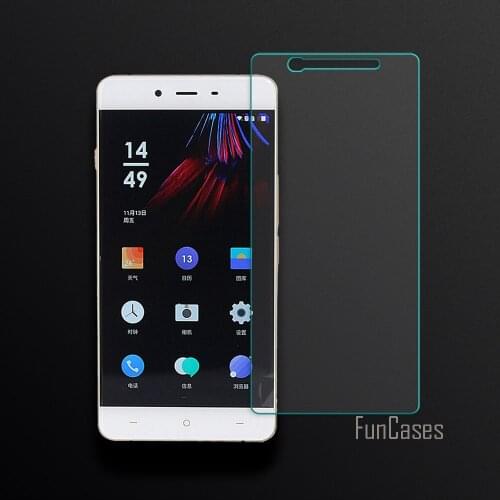 Front Film Tempered Glass For OnePlus X 1+X 2.5D Curved Edge 9H For OnePlus X 1+X Screen Protector Film Glass 0.26mm HD Tempered