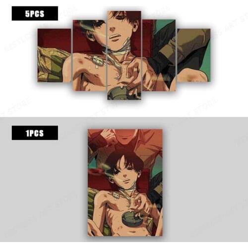 Anime Poster Killing Stalking Japanese Classic Canvas Painting Wall Artwork HD Print Modern Picture Home Decoration No Framework