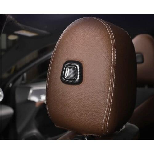 Fit for Benz a200l seat headrest button frame for new a 180L modified headrest lifting button decoration