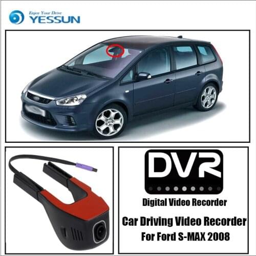 YESSUN for Ford S-MAX 2008 Car Driving Video Recorder Wifi DVR Mini Camera Novatek 96658 FHD 1080P Dash Cam Night Vision