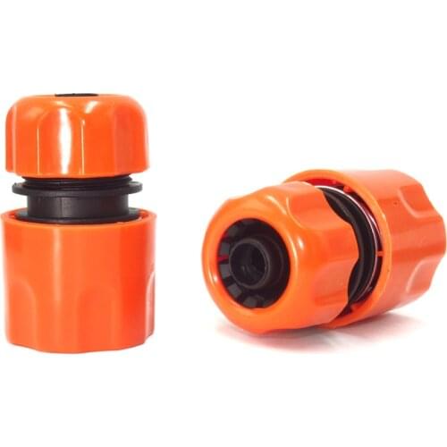 1/2 Inch Plastic Water Hose Quick Connector Adapter Garden Irrigation Fast Joint Fitting Garden Watering Gun Pipe Accessories