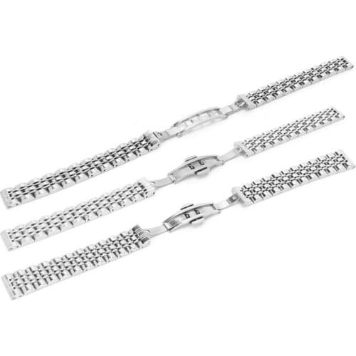 Watch Accessory watch accessories Butterfly Buckle Stainless Steel Watch Strap Replacement Adjustable Length Watch Band watch