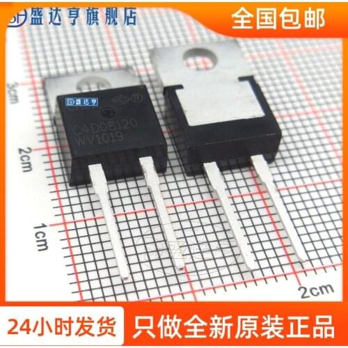 C4D08120 7.5A 1200V TO220-2 DIP Schottky Barrier Diode/ NEW Original In Stock