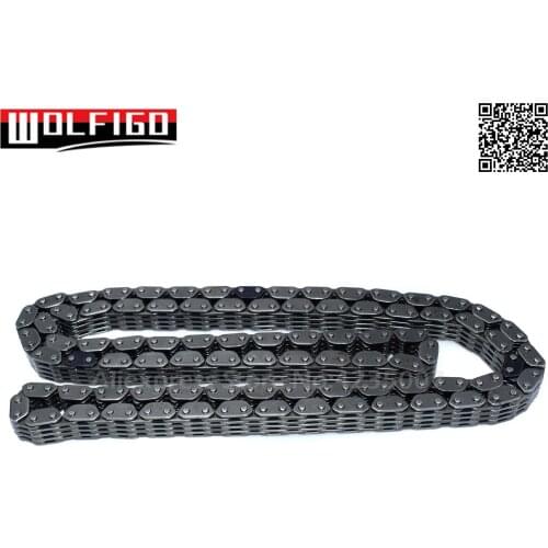 WOLFIGO 06H109158J Camshaft Timing Chain For VW Jetta Golf Passat AUDI A3 A4 A5 06H109158E,06H109158M,06K109158AA,6K109158F New