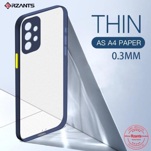 Rzants For Samsung Galaxy A52 A72 A32 4G 5G Case Anti fingerprint Soft Casing 0.3MM Ultra Slim Thin Cool Clear Cover