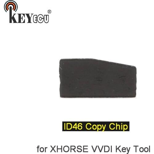 KEYECU 1x/ 2x ID46 Chip for Xhorse VVDI Key Programmer Car Key Copy 46 Chip work on Chinese and English version VVDI KEY Tool