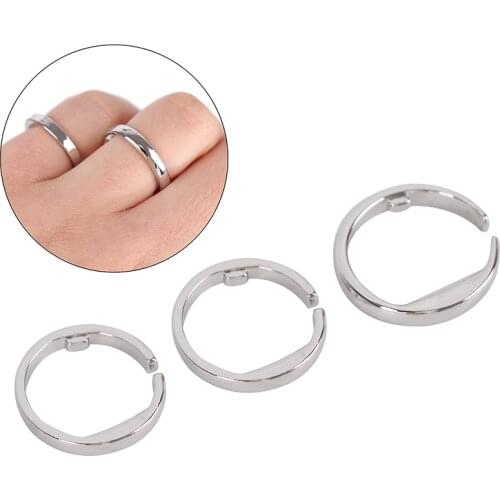 Anti Snore Ring Magnetic Therapy Acupressure Treatment Against Snoring Device Snore Stopper Finger Ring Sleeping Aid 3 Size