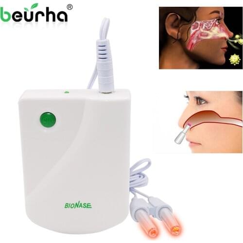 Laser Allergy Reliever Nose Rhinitis Sinusitis Therapy Massage Health Care Device Cure Hay Low Frequency Pulse